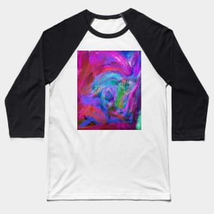 Trippy vortex Baseball T-Shirt